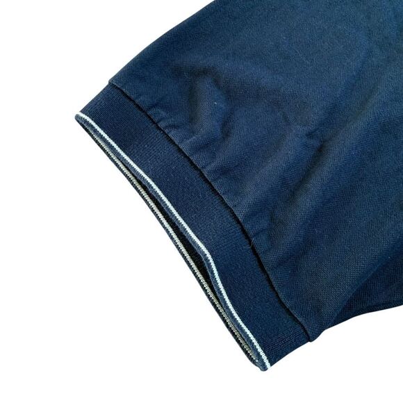 Nike Golf Polo Shirt Mens Size 2XL Dri Fit Short Sleeve Navy Blue Solid - Picture 7 of 12